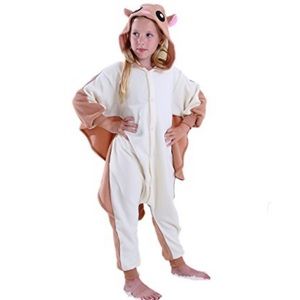 Kids flying squirrel costume 🐿 🎃👻